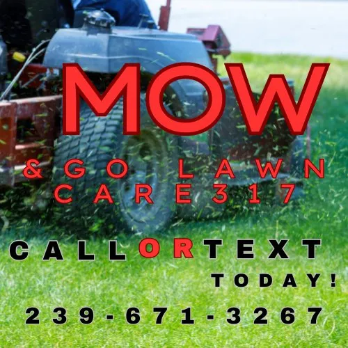 Reliable residential landscaping for homes in Clermont, IN by Mow And Go Lawn Care
