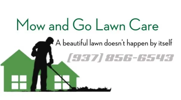 Mow And Go Lawn Care Logo