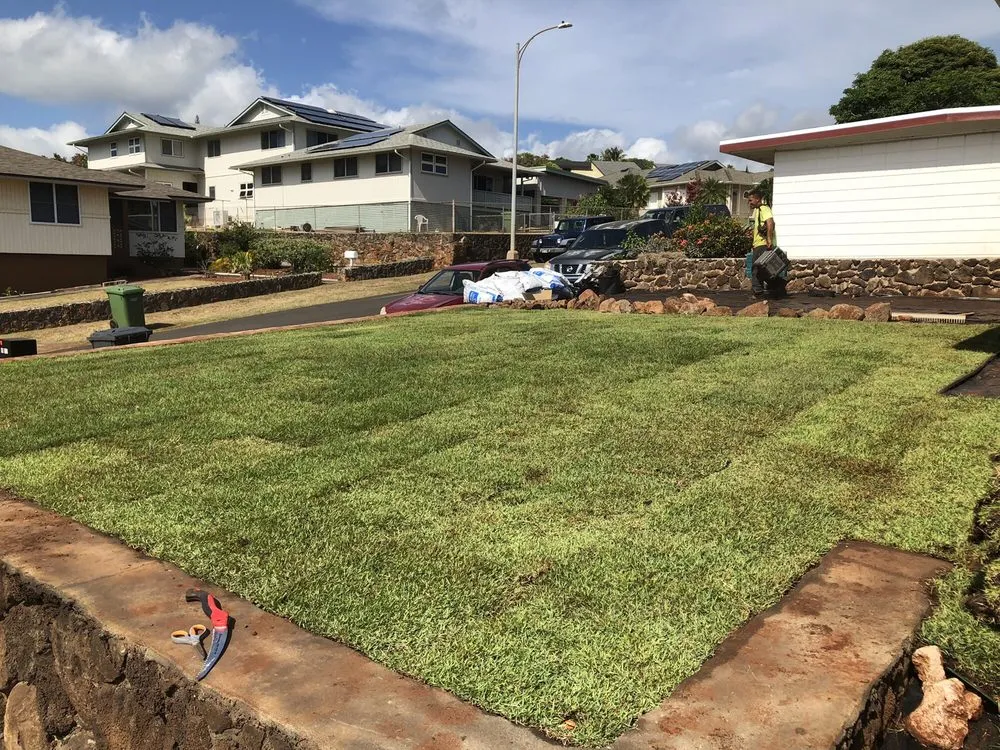 Expert garden landscaping in Mililani, HI by Mow Betta landscape