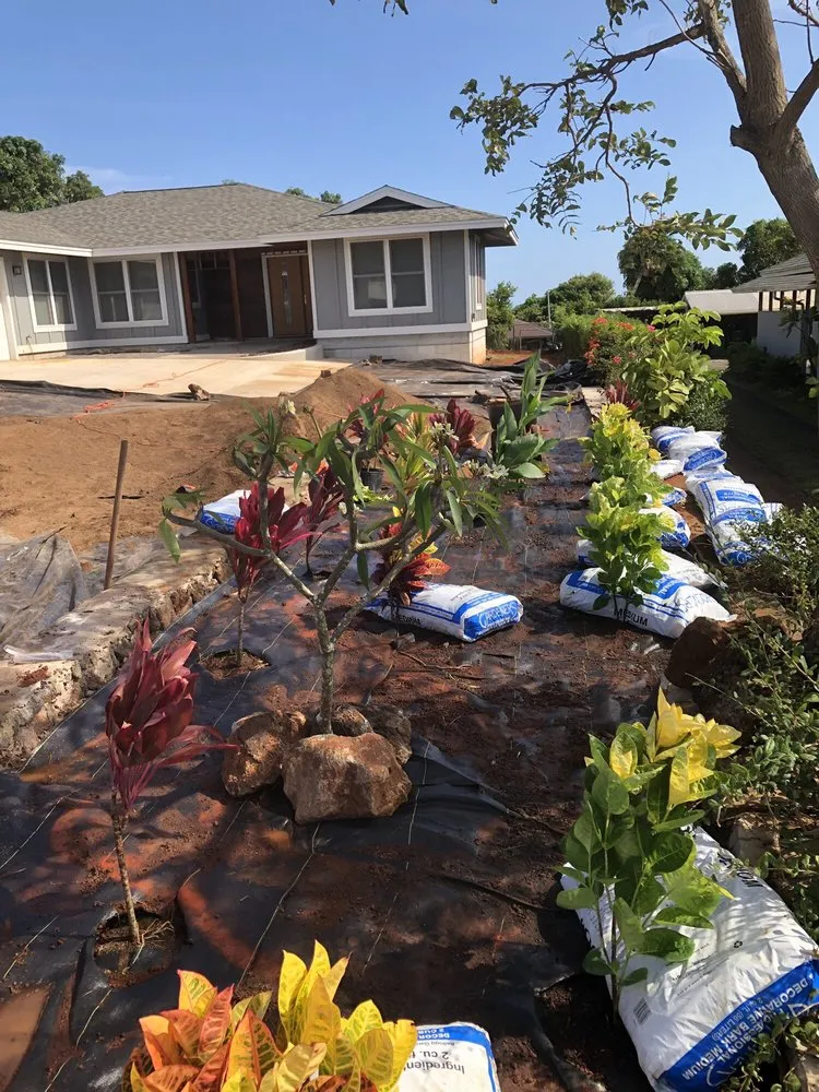 Top-rated landscape installation in Mililani, HI by Mow Betta landscape
