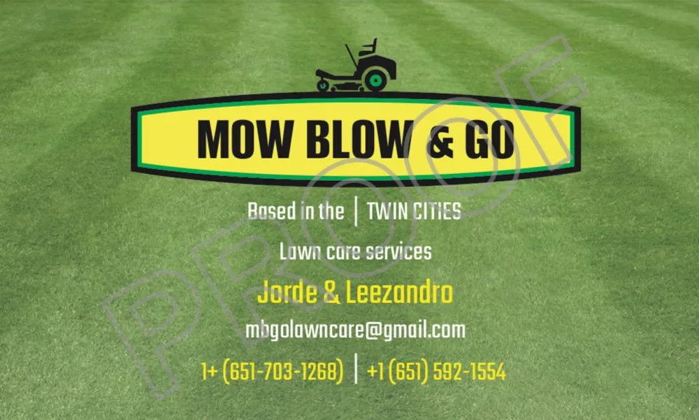 Professional landscape installation in Saint Paul, MN by MOW BLOW & GO