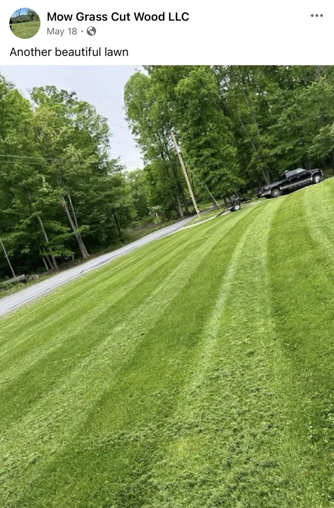 Custom lawn mowing service in McConnellsburg, PA - Mow Grass Cut Wood