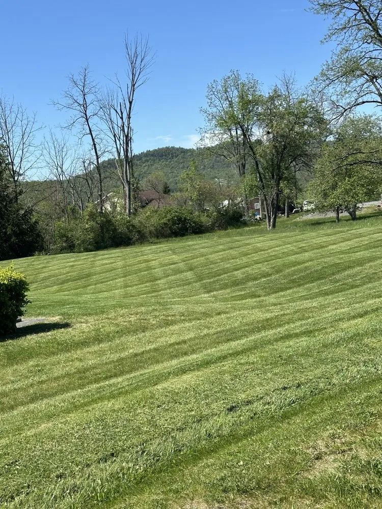 Trusted landscape design for homes in McConnellsburg, PA by Mow Grass Cut Wood