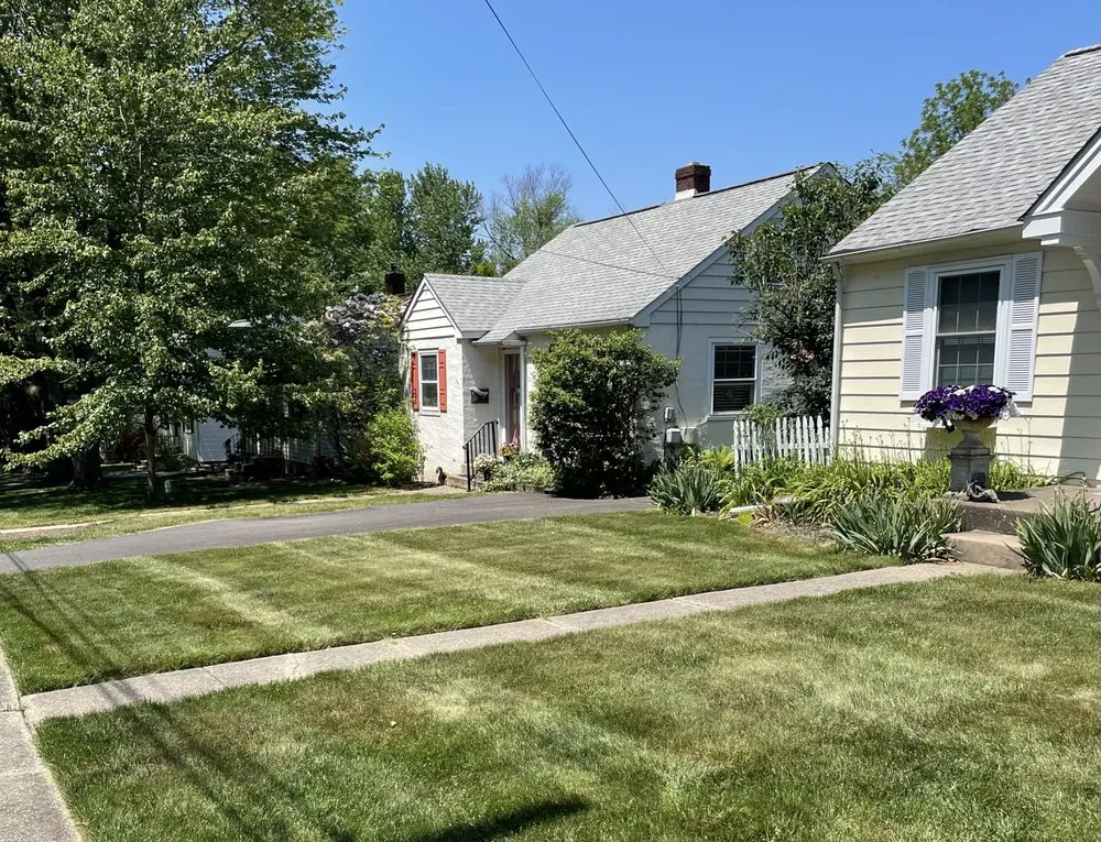 Professional outdoor landscaping for year-round maintenance in Bensalem, PA by Mow Green Lawn Service