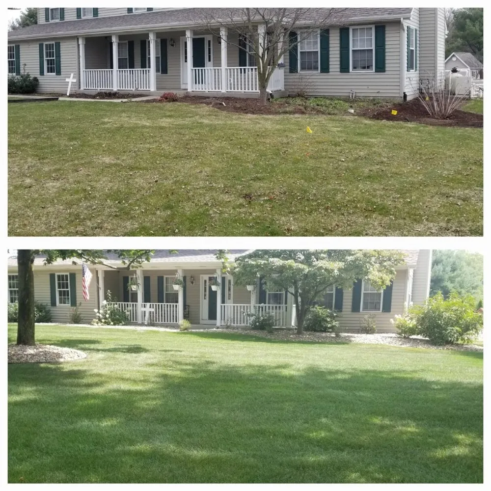 Expert lawn mowing service for homes in Mishawaka, IN by Mow Hoe 'N Blow