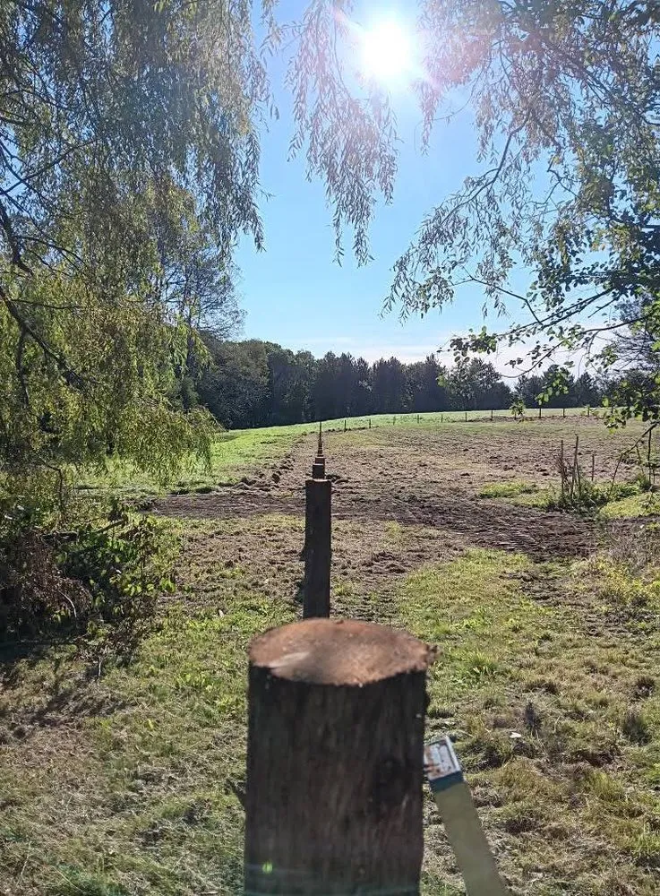 Custom landscape installation in Waldoboro, ME - Mow It all Plus