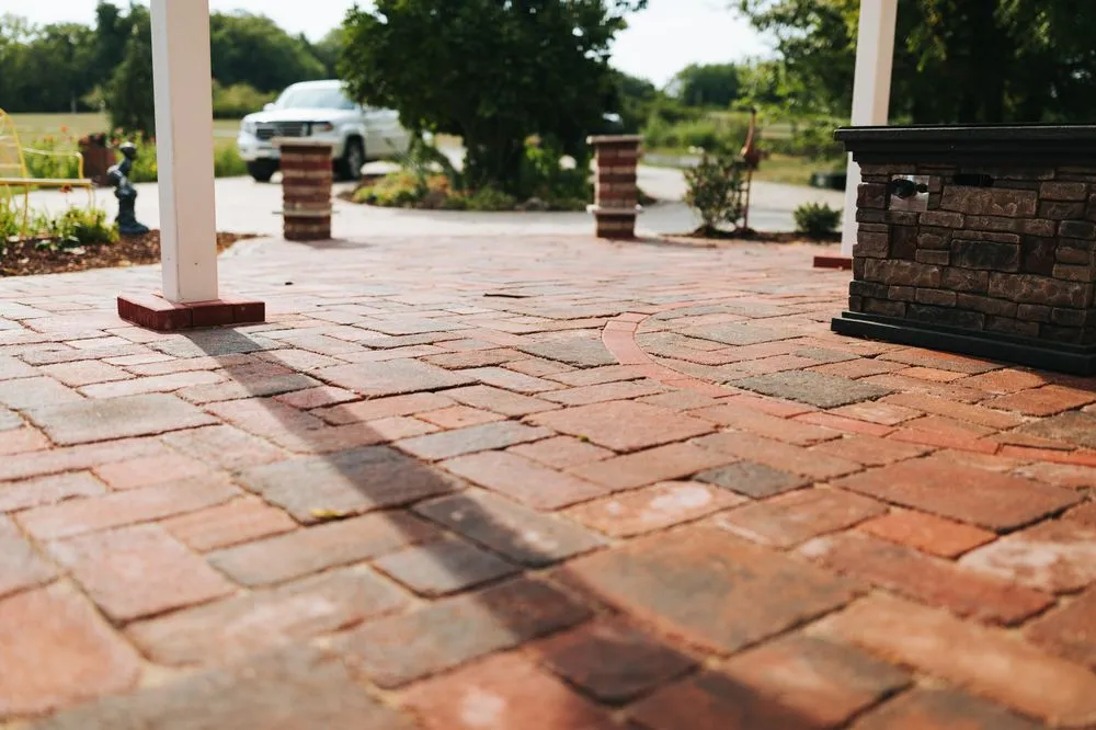 Professional yard maintenance with custom design in Columbia, MO by Mow-It-Alls