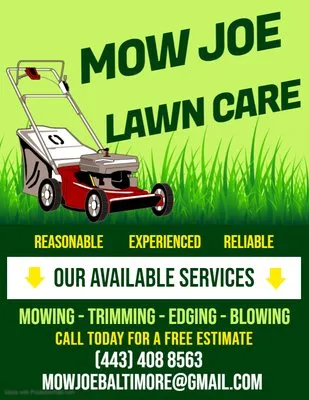 Mow Joe Lawn Care Logo