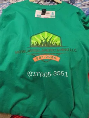 Mow Lawn & Landscaping Logo