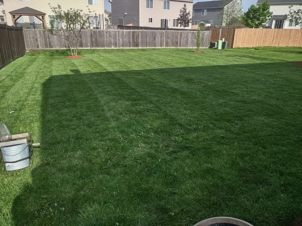 Local lawn mowing service for residential properties in Volo, IL by Mow Magic