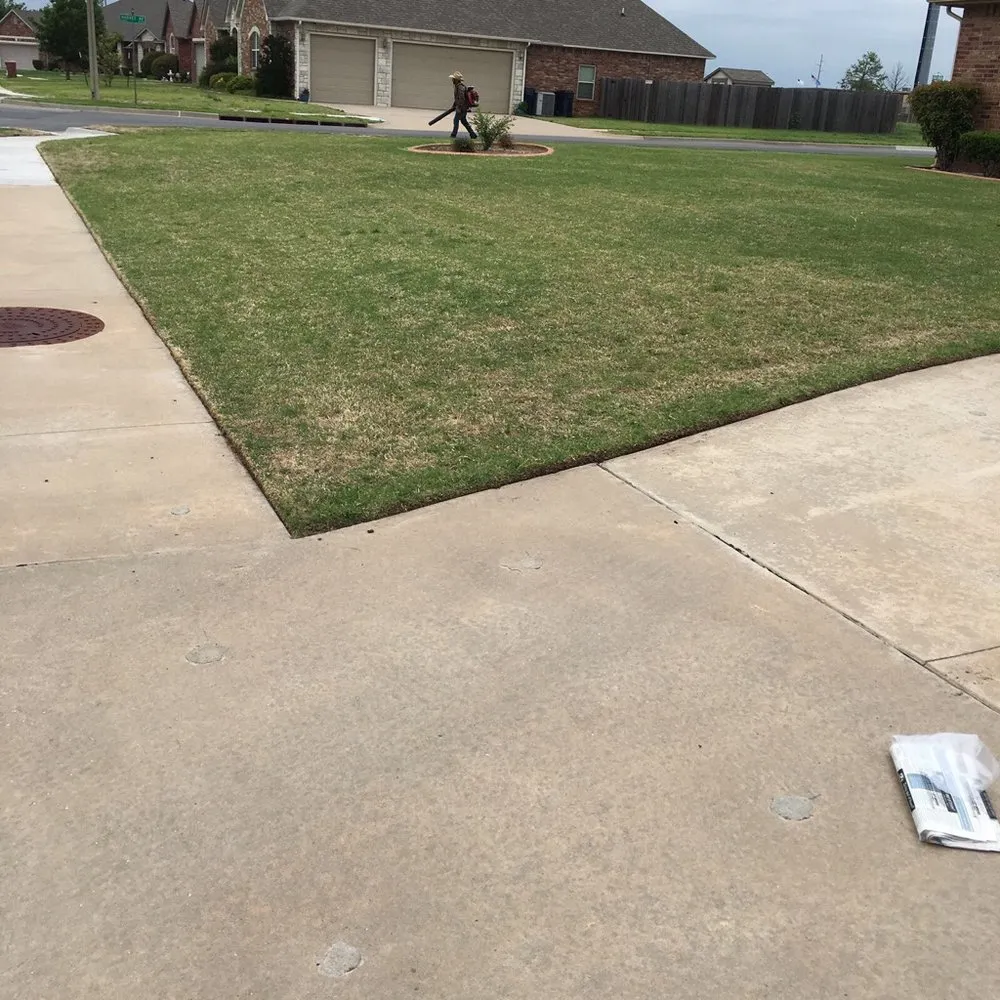 Professional landscape design near you in Spencer, OK by Mow Managers