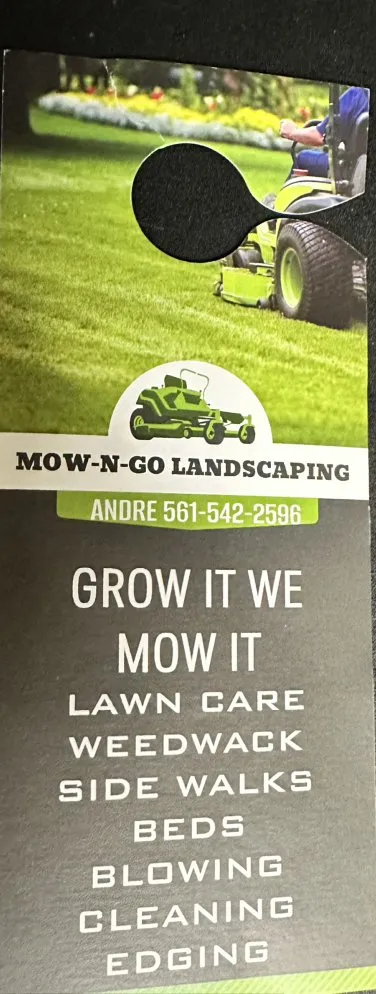 Professional landscape design in West Palm Beach, FL - Mow N Go Landscaping