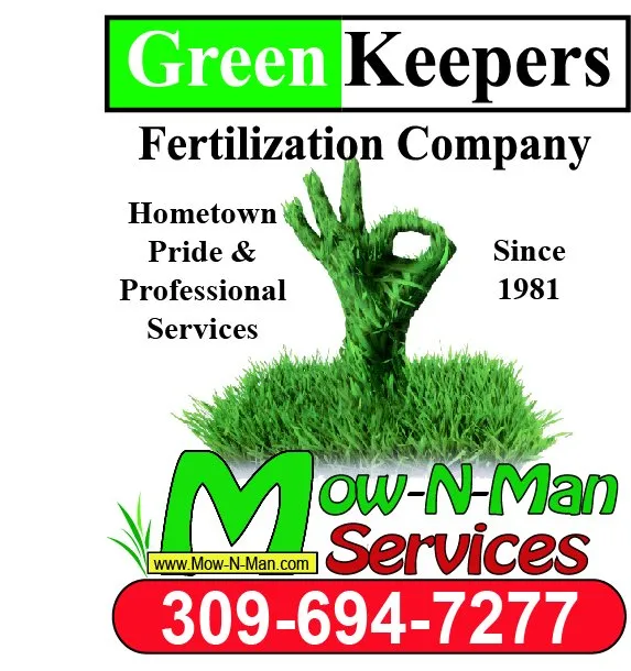 Custom garden landscaping for residential properties in Washington, IL by Mow-N-Man Services