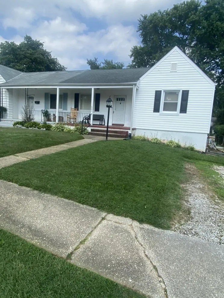 Local landscape installation in Dundalk, MD by Mow N’ Trim’s Lawn Service