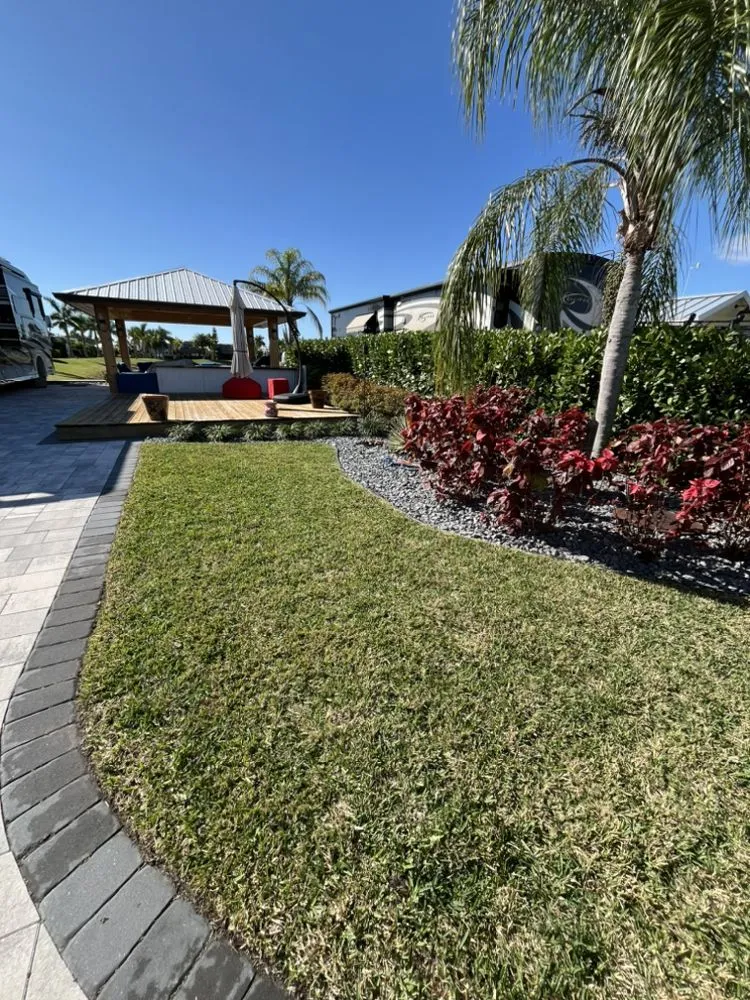 Custom landscaping services for residential properties across Okeechobee, FL - Mow Pros Lawn Care