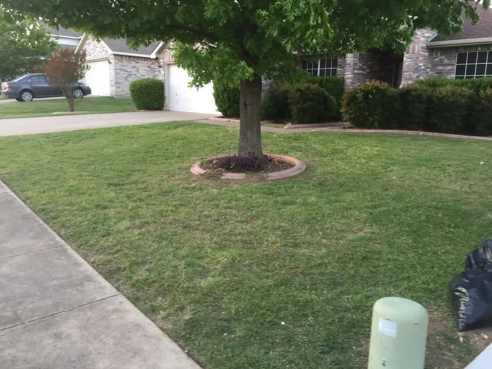 Professional residential landscaping in Midlothian, TX by Mow Riders Landscaping