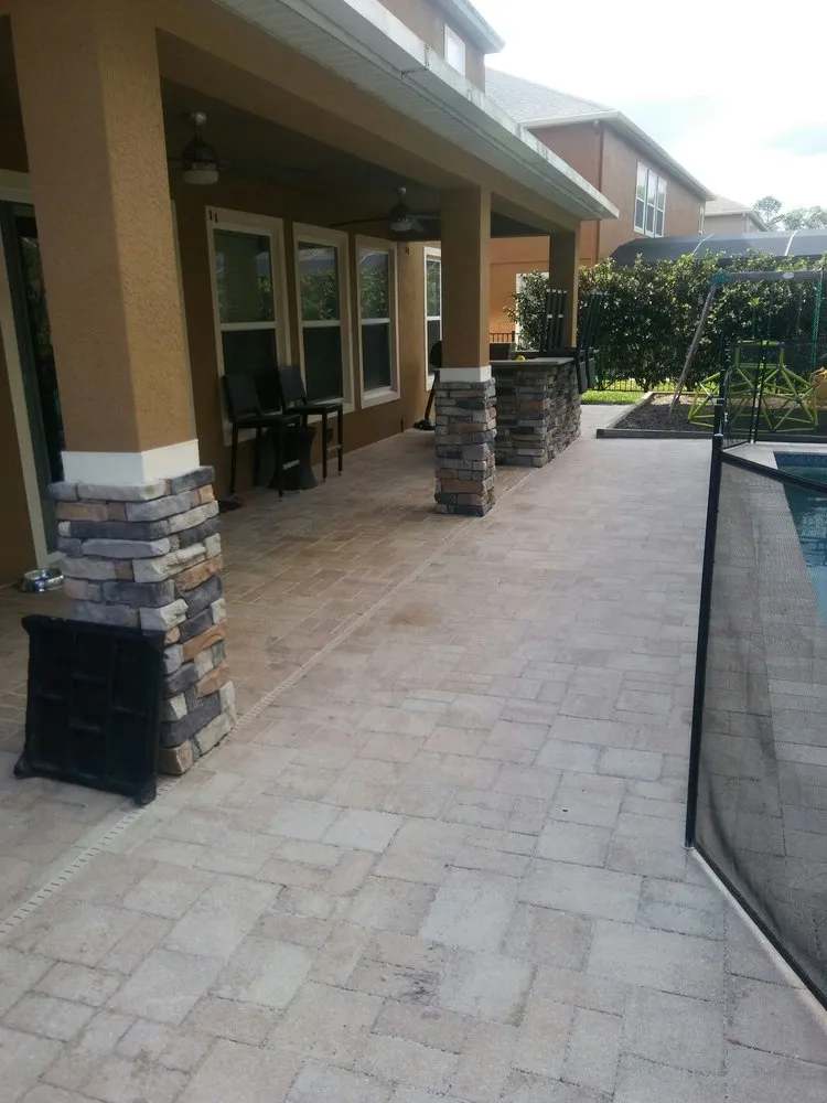 Expert lawn care service with custom design across Mims, FL - Mow Time Property Maintenance