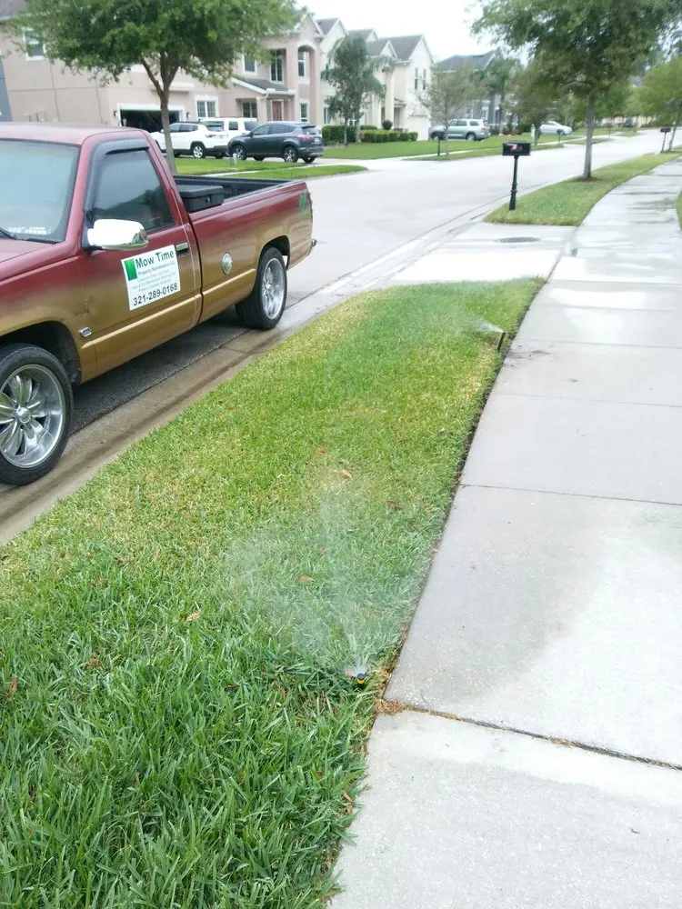 Professional lawn mowing service for beautiful yards across Mims, FL - Mow Time Property Maintenance