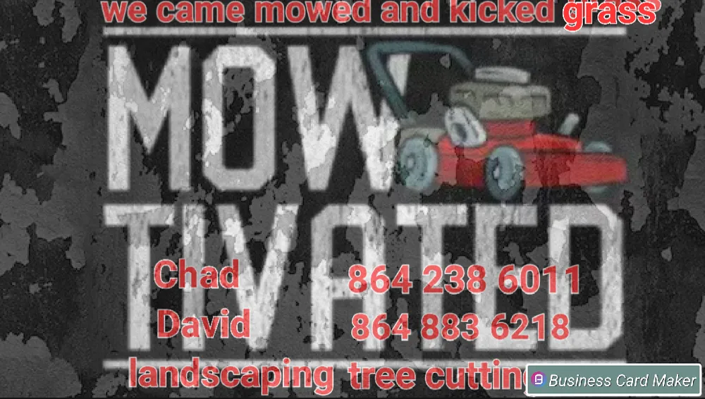 Professional lawn mowing service in Simpsonville, SC by Mow-tivated and More