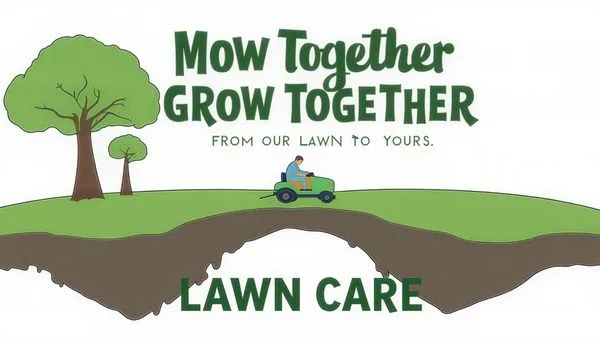 Mow Together Grow Together Landscaping Logo