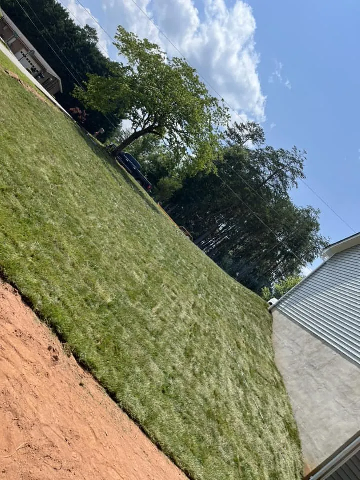 Expert garden landscaping in Morganton, NC by Mow-Town Landscaping