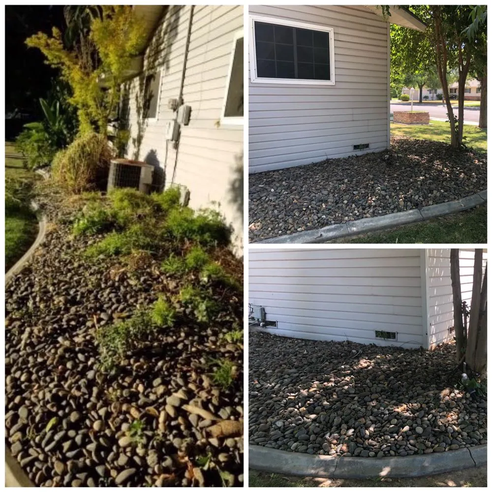 Expert garden landscaping experts serving Modesto, CA - Mow-Town Lawn Care and Clean-out services