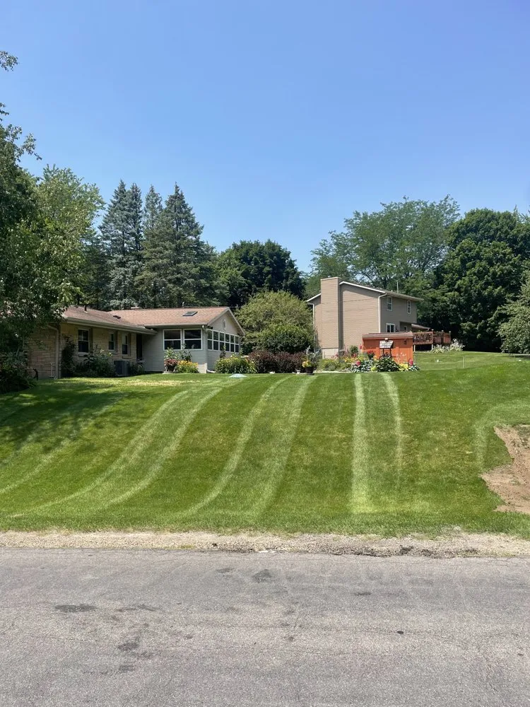 Professional landscape installation with custom design across McFarland, WI - Mow Town Lawn Pros