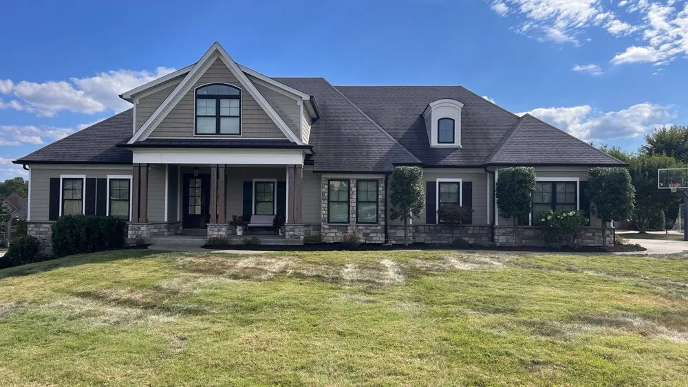 Affordable landscape design in Crestwood, KY by MowAction Lawn Care Services