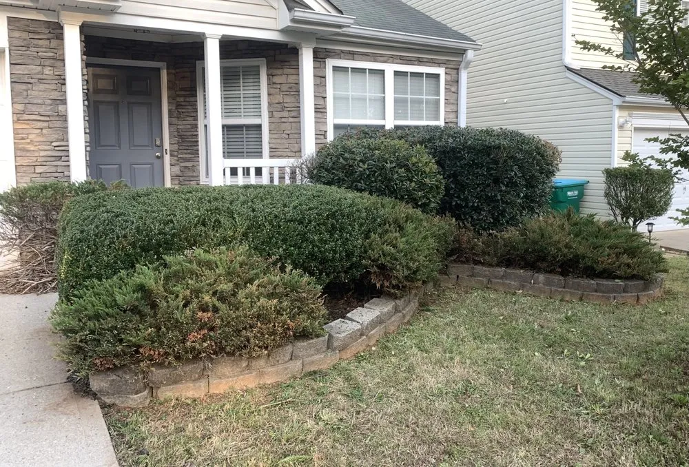 Expert landscape installation with custom design in Woodstock, GA by MowBro