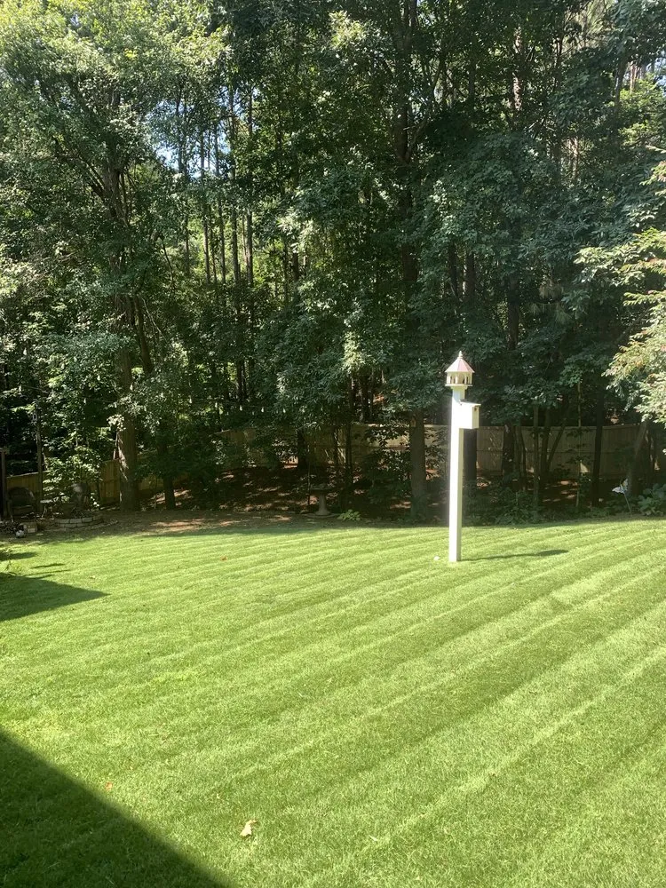Professional yard maintenance in Woodstock, GA by MowBro