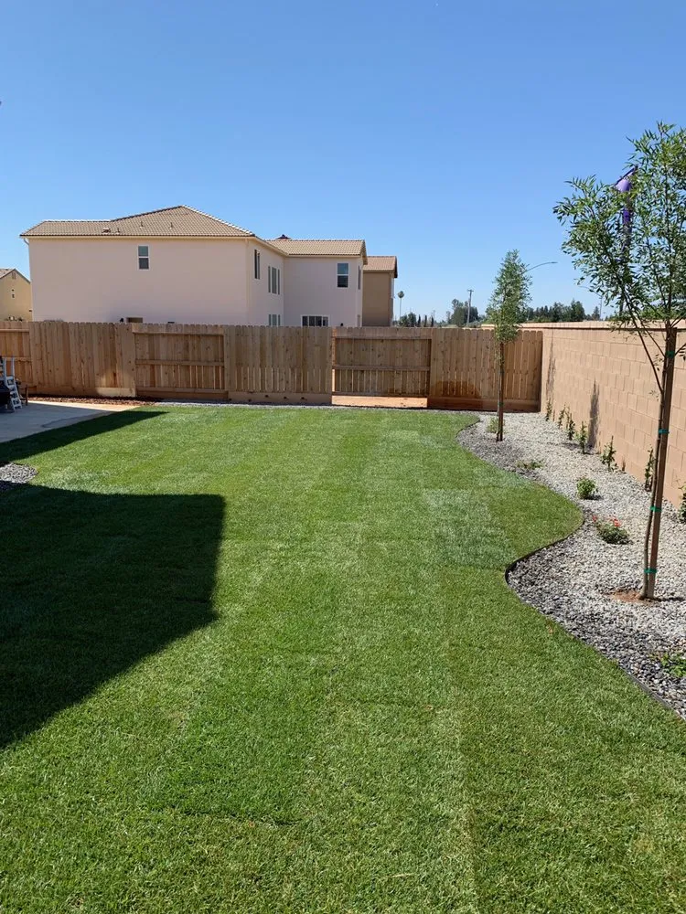 Top-rated landscape installation for residential properties in Fresno, CA by Mower King
