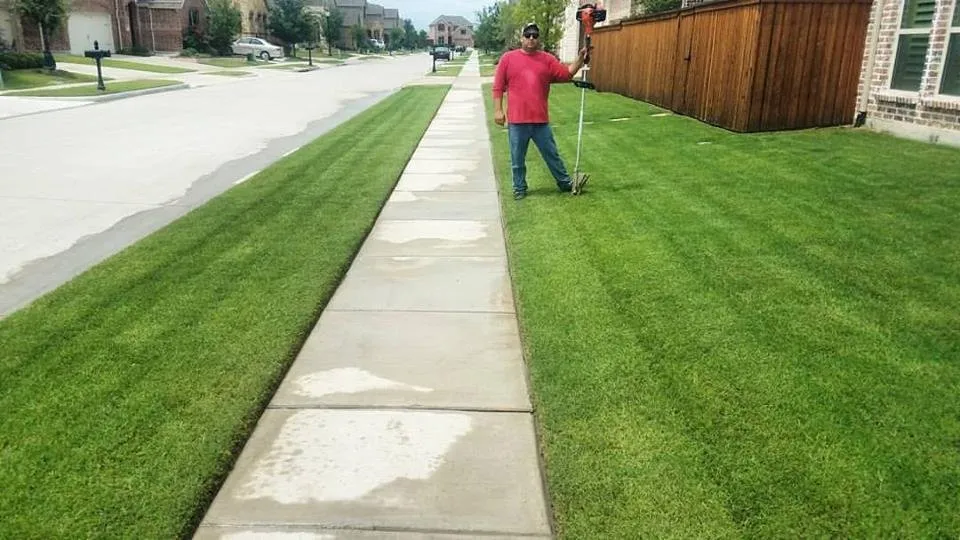 Professional outdoor landscaping for homes in McKinney, TX by Mower Man Lawn Service