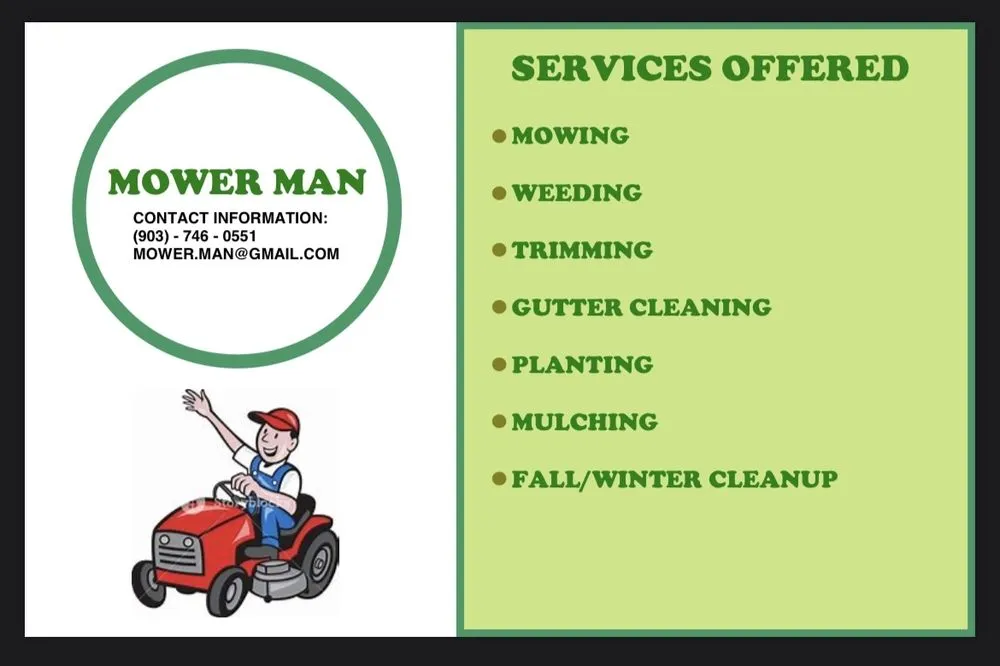 Expert landscaping services in Texarkana, AR by Mower Man