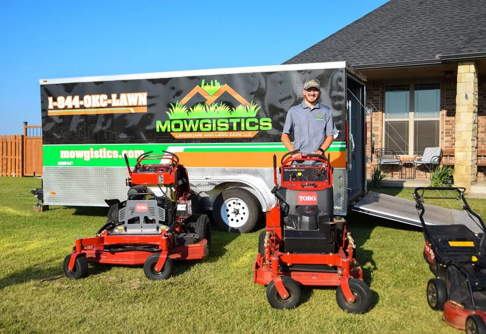 Custom landscape design in Yukon, OK - Mowgistics