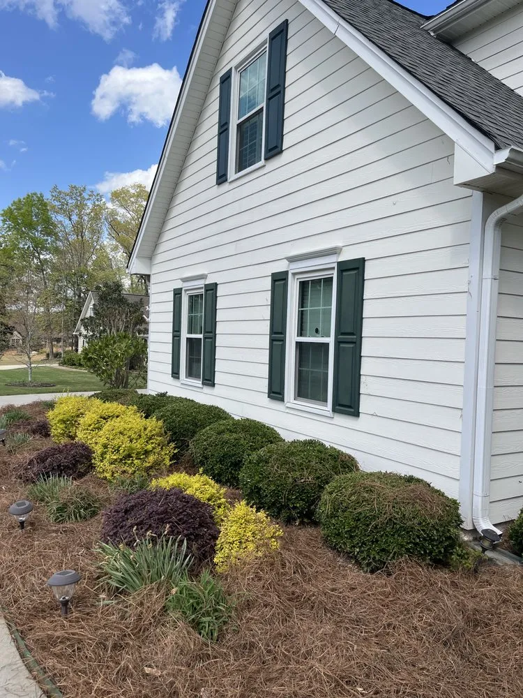 Professional yard maintenance with custom design in Riverdale, GA by MowGoatz lawn service