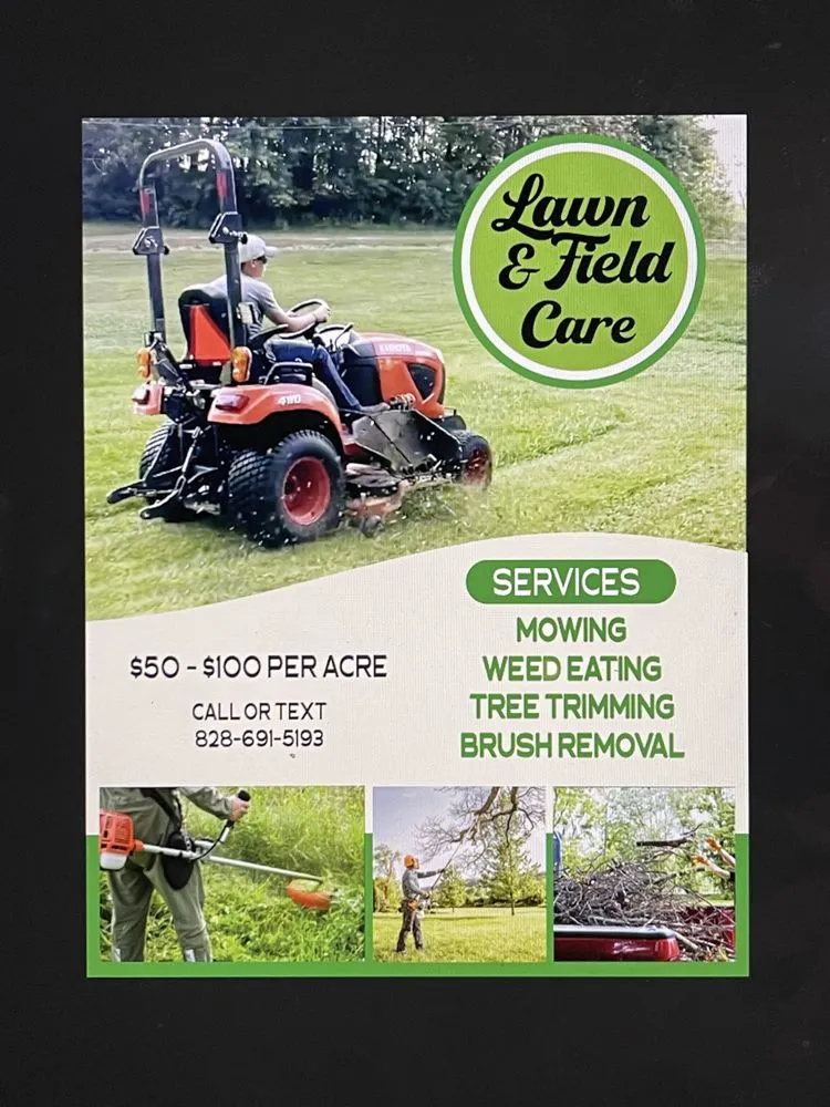 Custom yard cleanup service in Tryon, NC by Mowing And Field Service