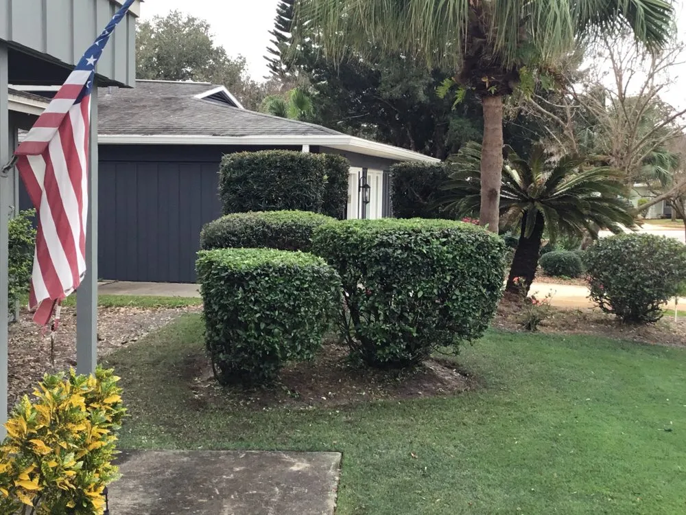 Local residential landscaping in Titusville, FL by Mowing Express Lawn Care