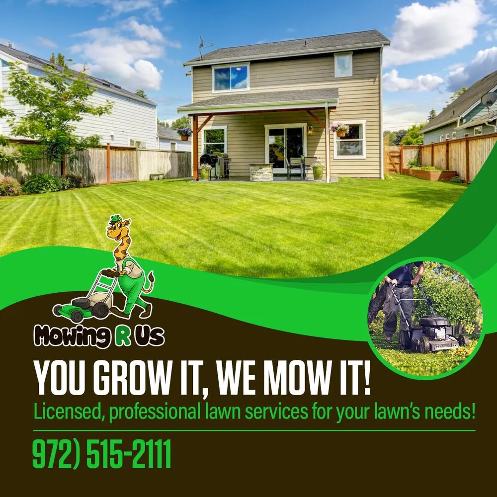 Expert lawn care service for year-round maintenance in Frisco, TX by Mowing R Us