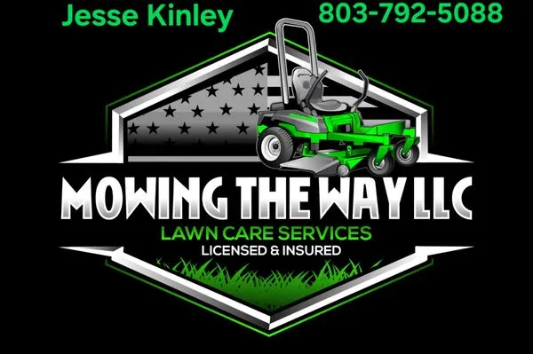 Mowing The Way Lawn Care Logo
