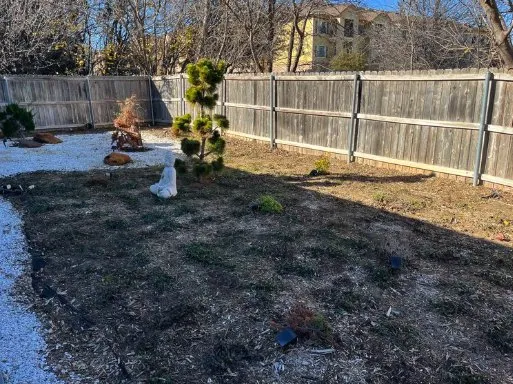 Local yard cleanup service for beautiful yards in Fort Worth, TX by MowJo Lawn Care