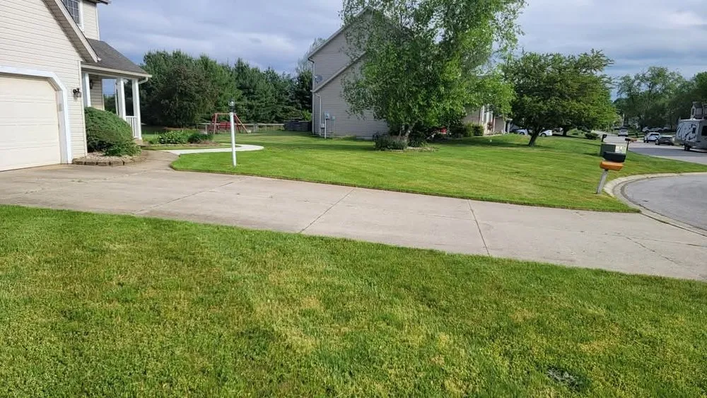 Top-rated lawn care service for homes in North Liberty, IN by Mowtivated Lawn Care