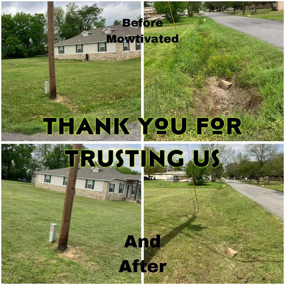 Custom lawn mowing service for year-round maintenance across McAlester, OK - Mowtivated Lawn Services