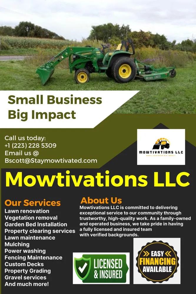 Affordable lawn care service experts serving Mercersburg, PA - Mowtivations