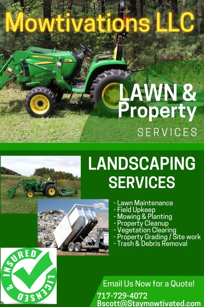 Expert lawn care service for beautiful yards across Mercersburg, PA - Mowtivations