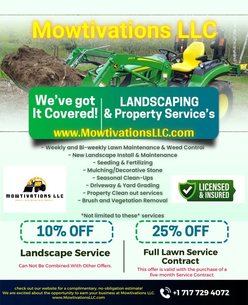Local garden landscaping for year-round maintenance in Mercersburg, PA by Mowtivations