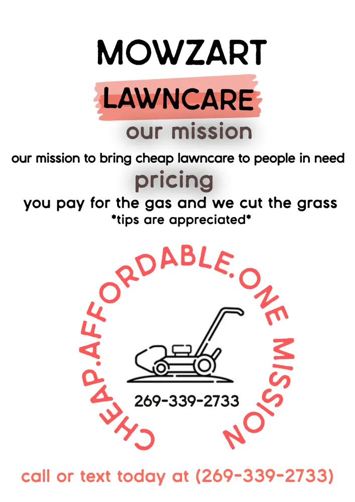 Professional outdoor landscaping for beautiful yards in Homer, MI by Mowzart