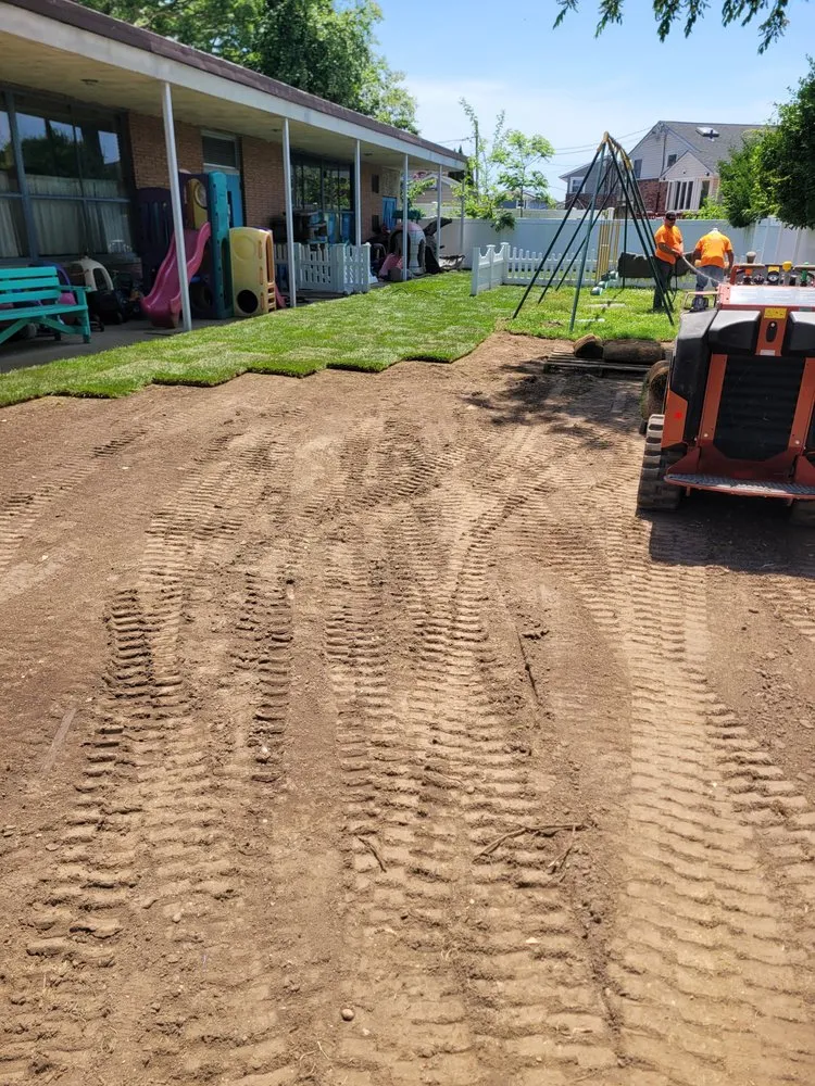 Affordable garden landscaping in Freeport, NY by Mowzilla Landscaping