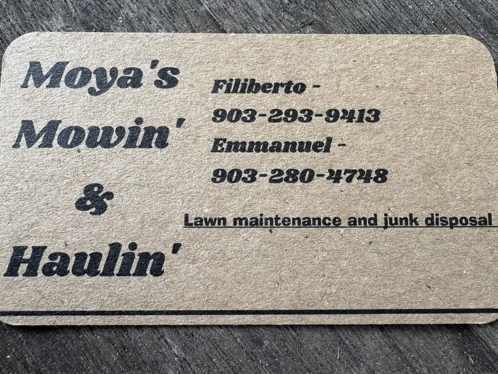 Reliable yard cleanup service in Texarkana, AR - Moya's Mowin And Haulin