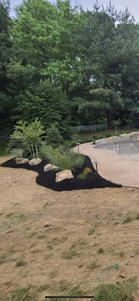 Affordable garden landscaping for homes in Richboro, PA by Moyer's Landscaping