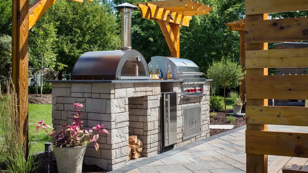 Custom outdoor landscaping for residential properties across Stoughton, WI - Moyer's